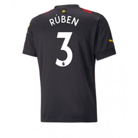 Herren Fußballbekleidung Manchester City Ruben Dias #3 Auswärtstrikot 2022-23 Kurzarm